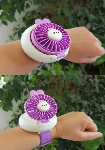 Avec Av-f135 Bileklik Ayarlı Usb Şarjlı Mini Fan Vantilatör