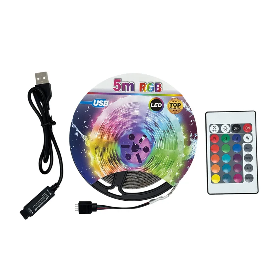 Panther Pt-355 Usb Animasyonlu 5 Metre Rgb Şerit Led