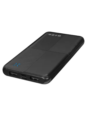 S-link Ip-g12n 10000 Mah Micro Usb Type-c Giriş ve Çıkışlı Powerbank Siyah
