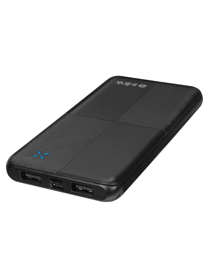 S-link Ip-g12n 10000 Mah Micro Usb Type-c Giriş ve Çıkışlı Powerbank Siyah