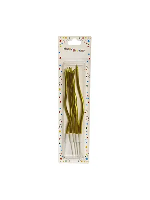 Nedi 17 Cm Spiral Mum 6"lı Altın 921g