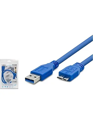 Hadron Hdx7517 Usb 3.0 1.8 Metre Harddisk Kablosu Mavi