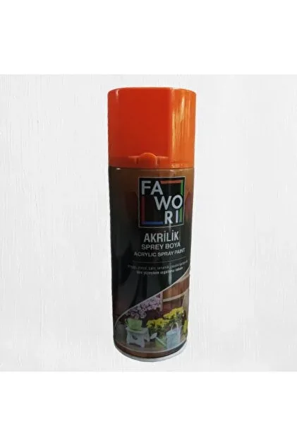 Fawori 400 Ml Akrilik Sprey Boya Turuncu Ral2004