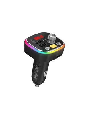 S-link Sl-bt306 5v 3.1a Çift Usb Girişli Tf Kart Uyumlu Fm Araç Transmitter