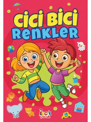 Cici Bici Renkler Boyama Kitabı - Bıcırık Yayınları