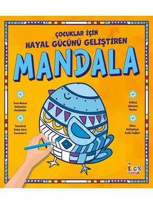 Çocuklar İçin Hayal Gücünü Geliştiren Mandala - Bıcırık Yayınları