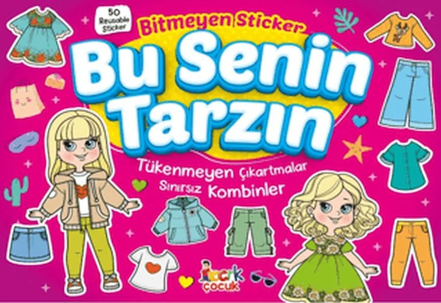 Bitmeyen Stıcker Bu Senin Tarzın (50 Çıkartma) - Bıcırık Yayınları