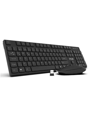 Inca Iws-537 Usb Kablosuz Klavye Mouse Set Siyah