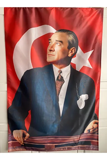 Kale 100x150 Atatürk Posteri Alpaka
