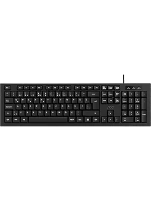 Aoc Kb130b-38 1.8 Metre Kablolu Klavye Siyah