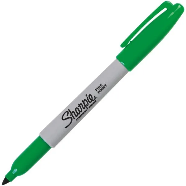 Sharpie Permanent Fıne Yuvarlak Uç Yeşil S0810960