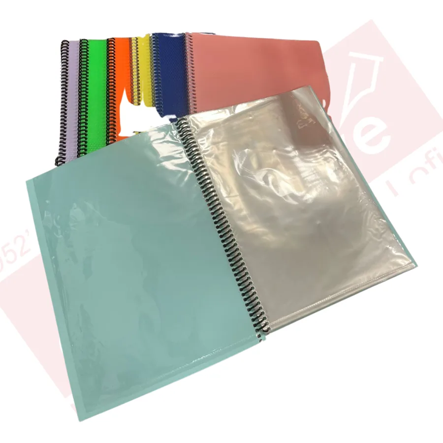 Mikro A4 Sunum Dosyası Spiralli 40'lı Md-40