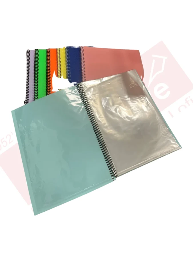 Mikro A4 Sunum Dosyası Spiralli 40'lı Md-40