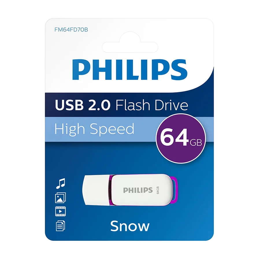 Philips Snow Usb 2.0 64 Gb Flash Bellek