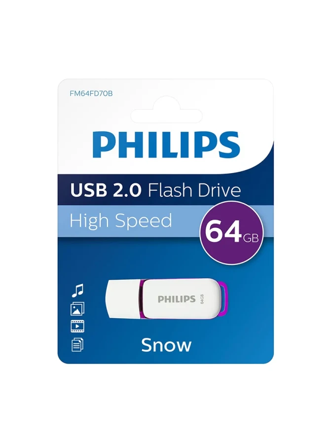 Philips Snow Usb 2.0 64 Gb Flash Bellek