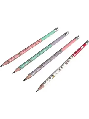 Faber Castell Desenli Arctıc Frıends 2b Kurşun Kalem Silgili 5244000083