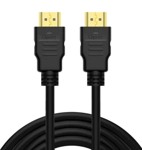 Qport Q-hdmi202 20 Metre 4k 60 Hz Hdmi 2.0 Altın Uçlu Hdmi Kablo