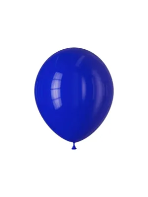 Balloons 12" Düz Renk Balon 10"lu Koyu Mavi