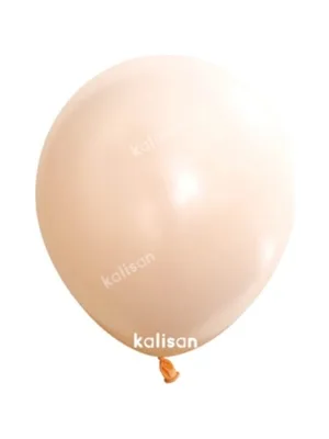 Balloons 12" Makaron Balon 10"lu Somon