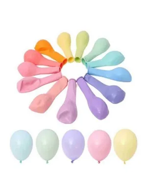 Balloons 12" Makaron Balon 10"lu Karışık