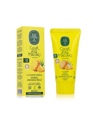 Eyüp Sabri Tuncer 60 Ml Diş Macunu Doğal Ananas Özlü Çocuk