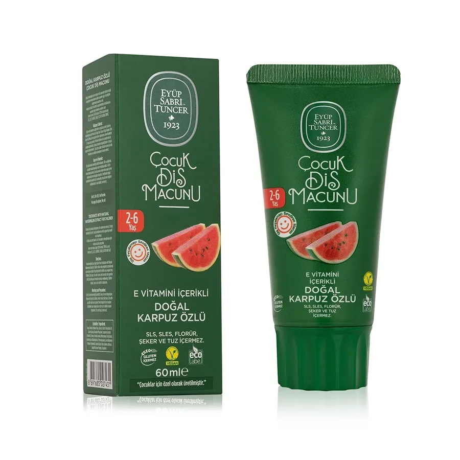 Eyüp Sabri Tuncer 60 Ml Diş Macunu Doğal Karpuz Özlü Çocuk
