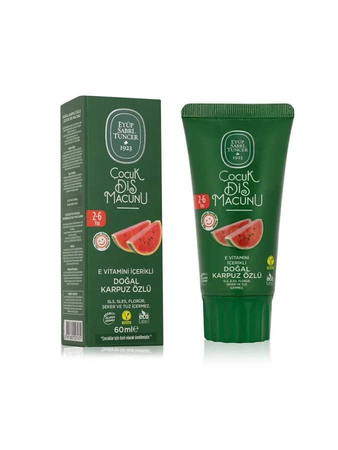 Eyüp Sabri Tuncer 60 Ml Diş Macunu Doğal Karpuz Özlü Çocuk