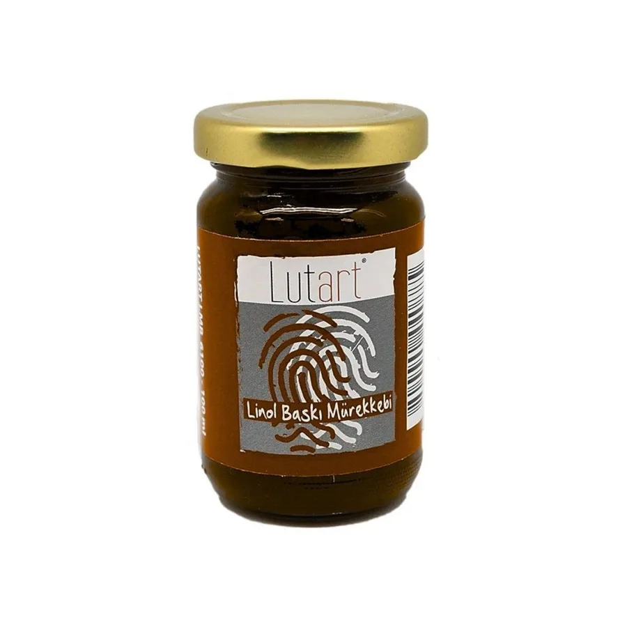 Lutart 100 Ml Lınograf Baskı Mürekkebi Kahverengi Lmb 0950