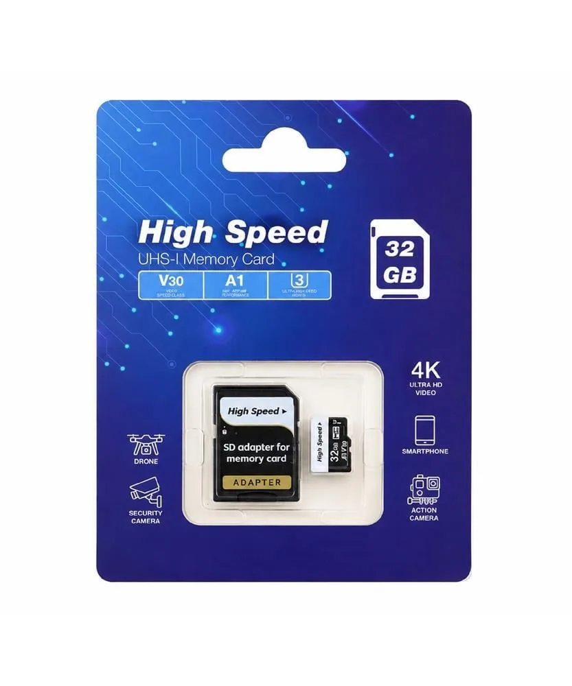 Elba High Speed A1 V30 U3 32 Gb Micro Sd Class 10 Hafıza Kartı