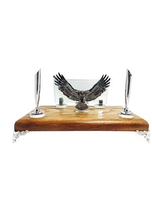 Sade Kristal Masa İsimliği Tek Kalemli Sa-539