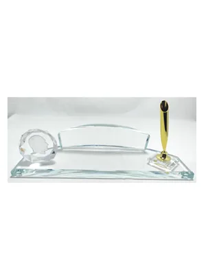 Sade Kristal Masa İsimliği Tek Kalemli Sm-131
