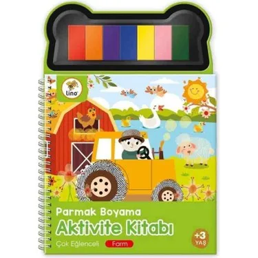 Lino Parmak Boyama Aktivite Kitabı Sea World Lp-603