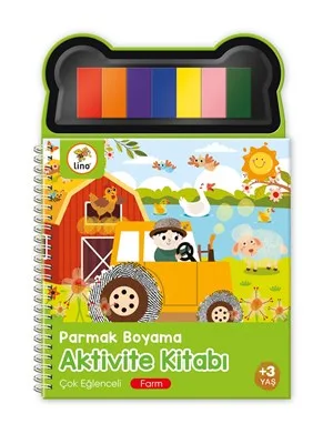 Lino Parmak Boyama Aktivite Kitabı Sea World Lp-603