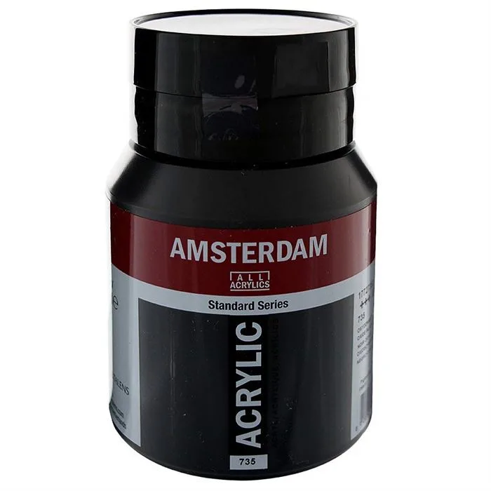 Talens Amsterdam 600 Ml Akrilik Boya Oxıde Black 17797352\735