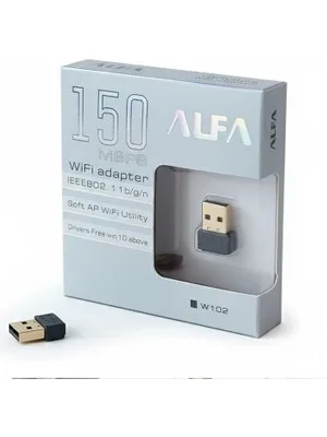 Alfanet W102 150 Mbps Mini Usb Wifi Adaptör