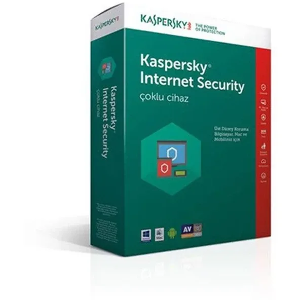 Kaspersky İnternet Security Plus 3 Kullanıcı 1 Yıl