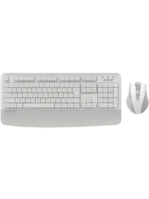 A4 Tech Fg2500s 2.4ghz Kablosuz Klavye Mouse Set Beyaz