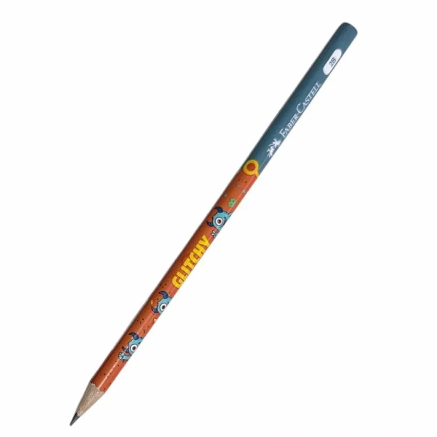 Faber Castell Desenli Pıxel Beasts 2b Kurşun Kalem 5244000085