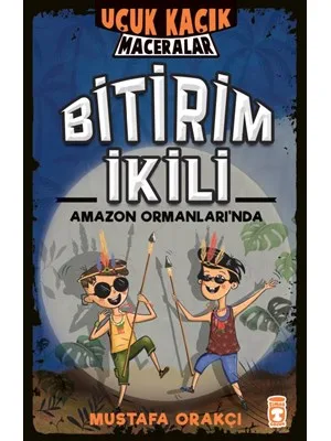 Uçuk Kaçık Maceralar 3 - Bitirim İkili - Afrika Kıtasında - Timaş Yayınları