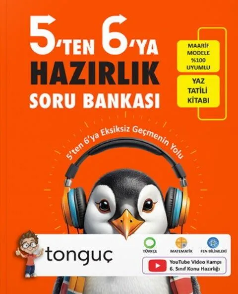 Tonguç Yay.- 5'den 6'ya Hazırlık Soru Bankası