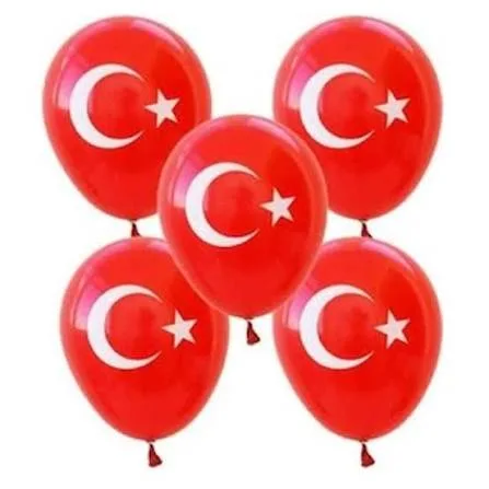Balloons 12" Balon 10"lu Ay Yıldız