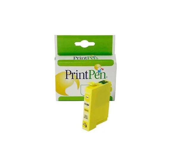 Printpen Epson T1284xl Yüksek Kapasite Muadil Kartuş Sarı 12381