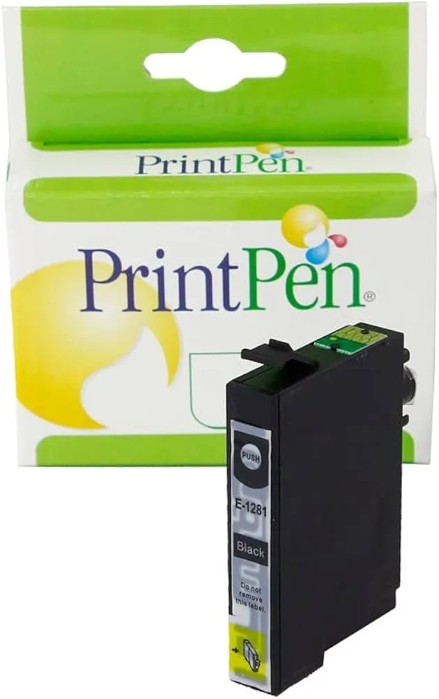 Printpen Epson T1281xl Yüksek Kapasite Muadil Kartuş Siyah 12378