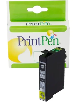 Printpen Epson T1281xl Yüksek Kapasite Muadil Kartuş Siyah 12378