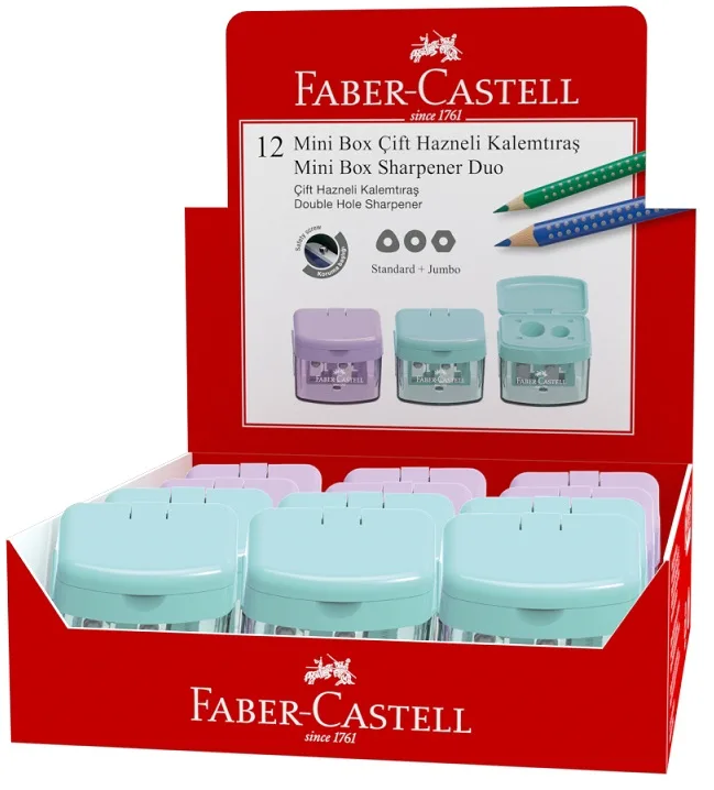 Faber Castell Minibox Çift Gözlü Kalemtraş 5140382902