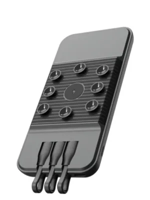 Snapron Snp-3007 10000 Mah Vantuzlu Kablosuz ve 3 İn 1 Kablolu Powerbank