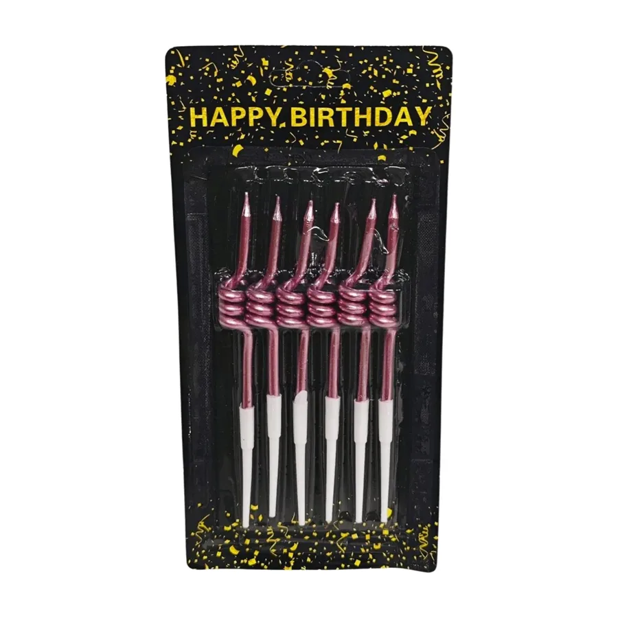 Nedi 11 Cm Burgulu Mum 6 "lı Mor 7163pu
