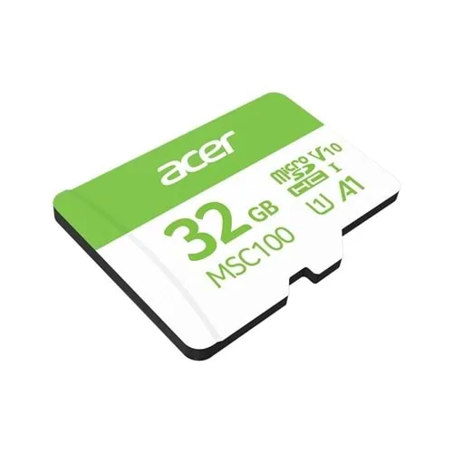 Acer Msc100 32gb U1 V10 A1 Microsd Hafıza Kartı