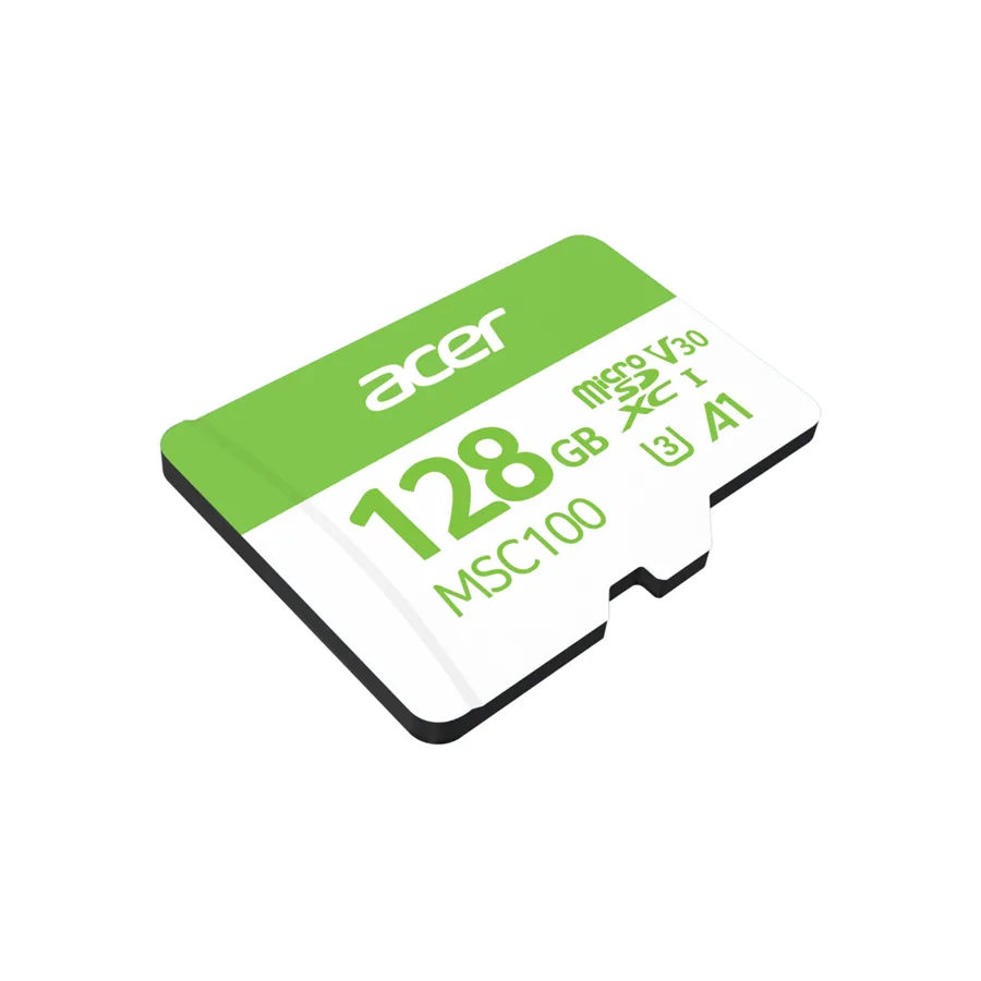 Acer Msc100 128gb U3 V30 A1 Microsd Hafıza Kartı