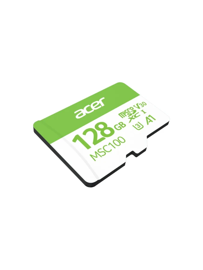 Acer Msc100 128gb U3 V30 A1 Microsd Hafıza Kartı